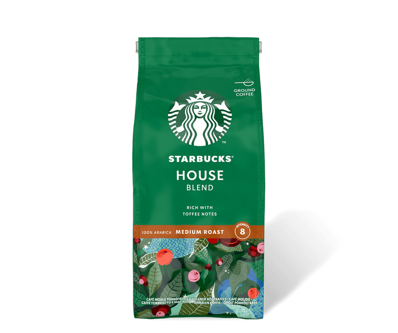 Café Torrado e Moído Starbucks House Blend Pacote 250g
